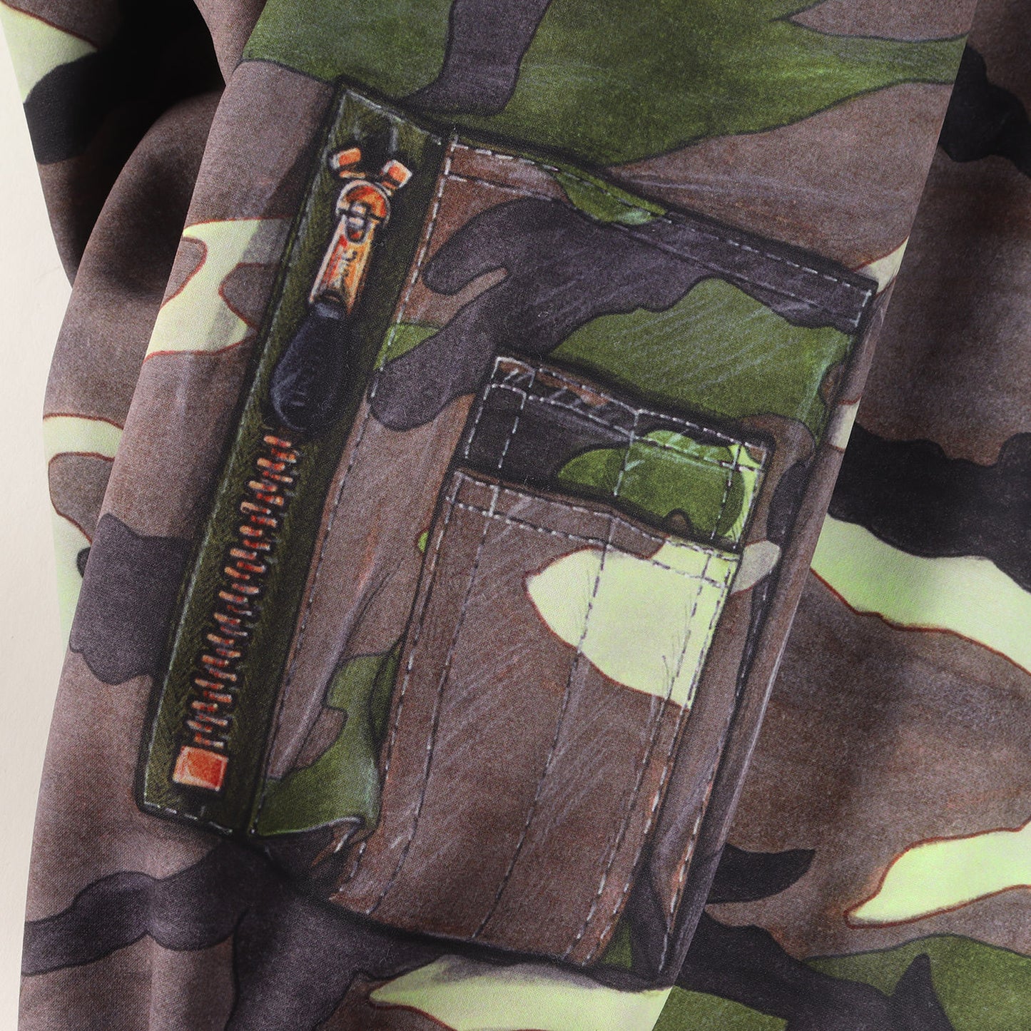 24AW 転写プリント パーカー (DRWING PARKA RAF)