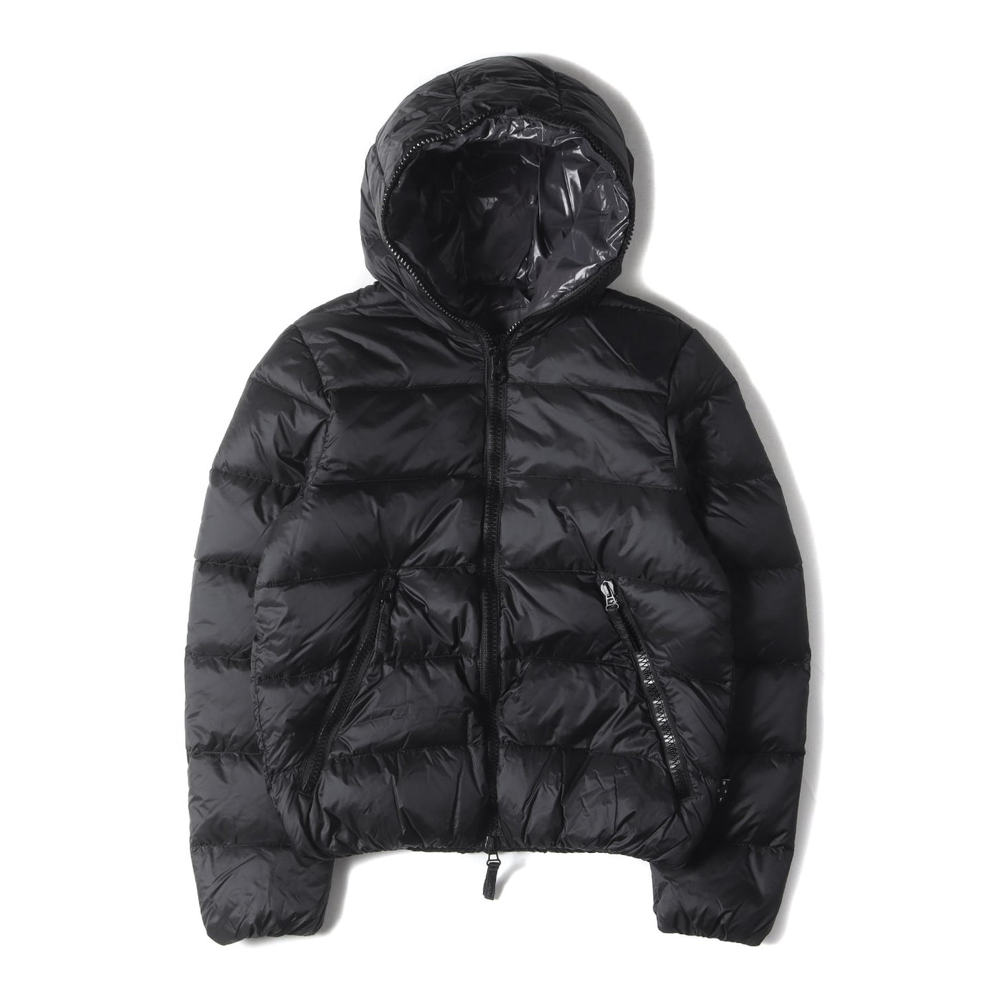 23AW ネオシャイニーナイロン フルジップ ショート ダウンジャケット (DYONS 232-MB01-10110-00-1040M)