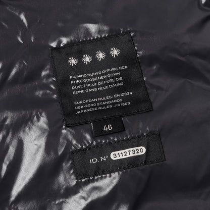 23AW ネオシャイニーナイロン フルジップ ショート ダウンジャケット (DYONS 232-MB01-10110-00-1040M)