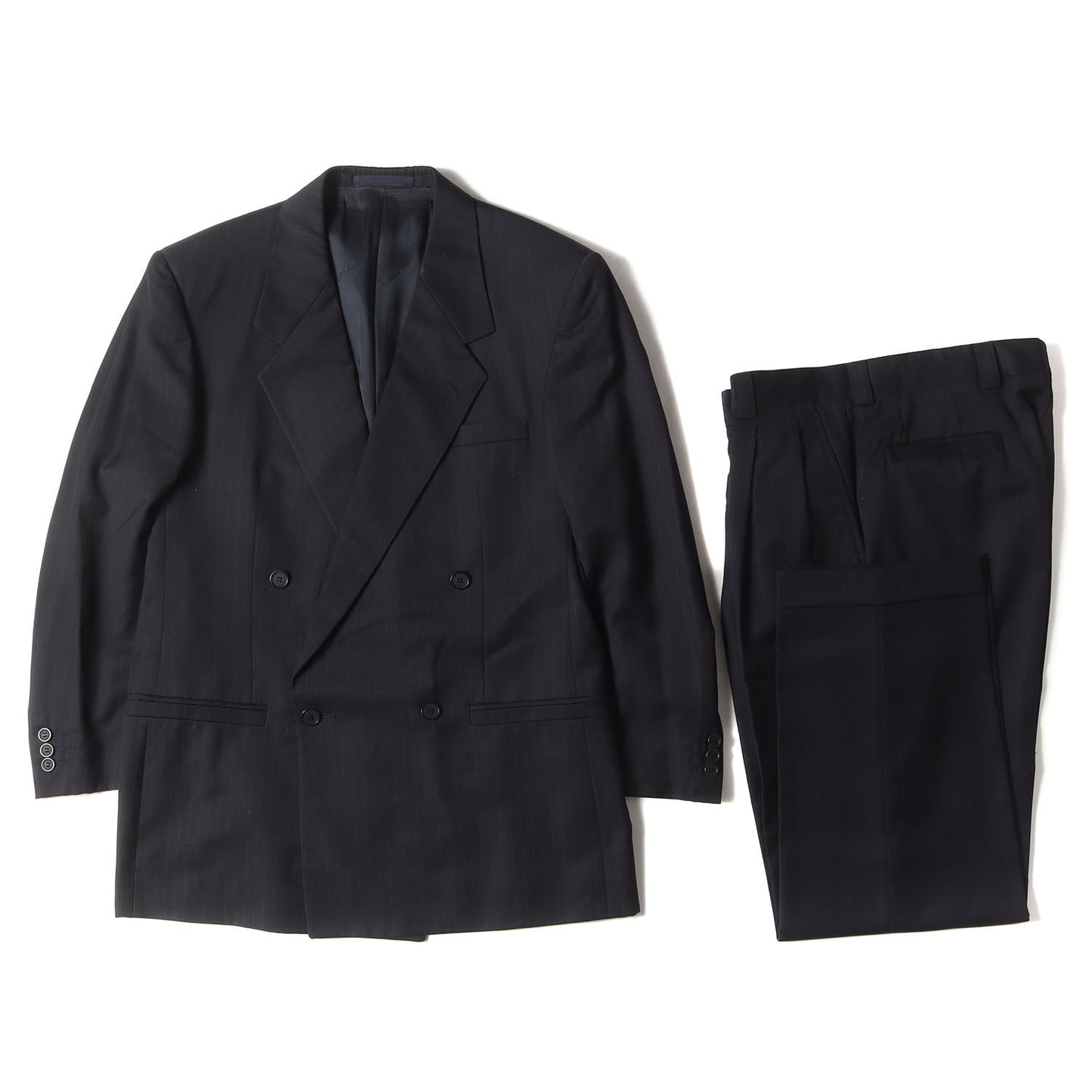 ストライプ ウール スーツ セットアップ / CLASSIC