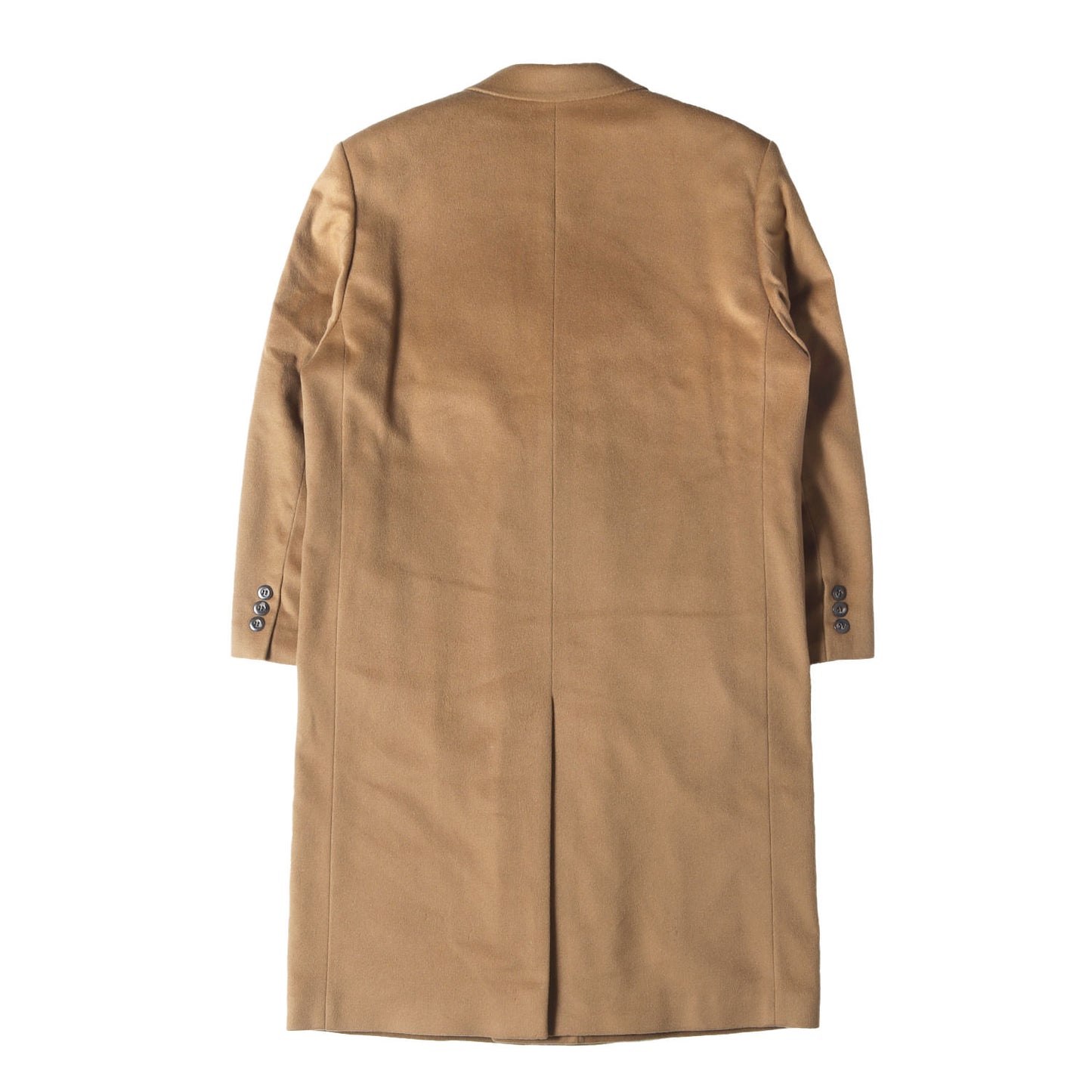 ピークドラペル ダブルブレスト カシミヤ 6B チェスター コート