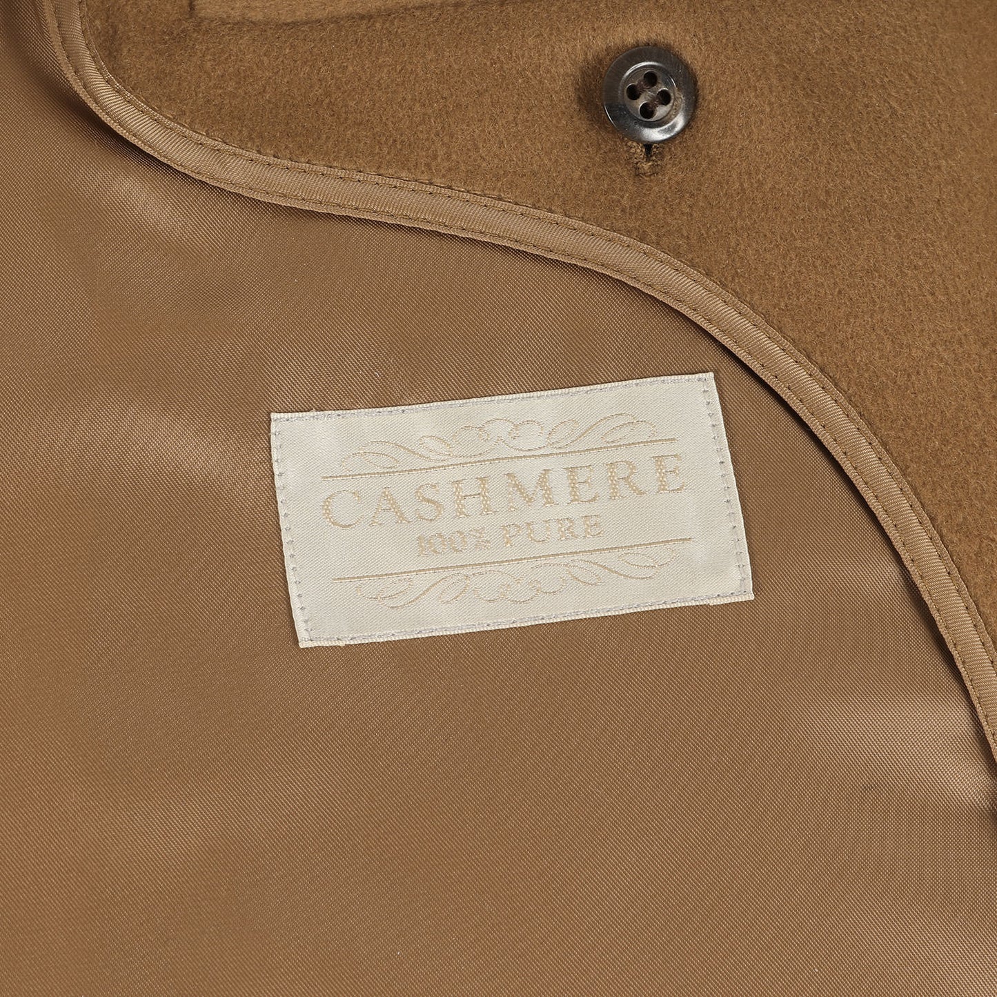 ピークドラペル ダブルブレスト カシミヤ 6B チェスター コート