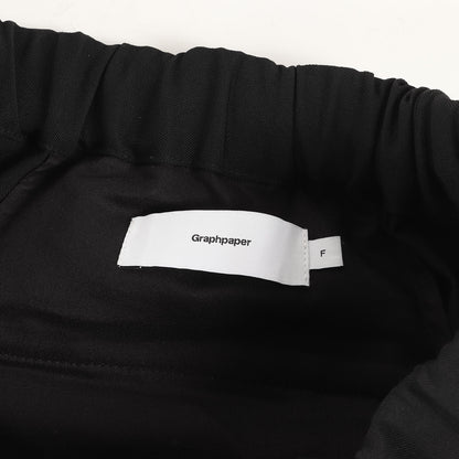 22AW スケールオフウール シェフ パンツ (Scale Off Wool Chef Pants GM223-40053B)