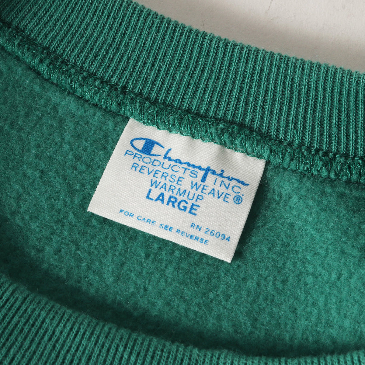 22AW × Champion カレッジロゴ プリント スウェット (SD REVERSE WEAVE CREW SWEAT)