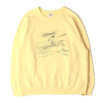 24SS × PEANUTS&CO. スヌーピー グラフィック ロゴ スウェット (SNOOPY × SD COWABUNGA! CREW)