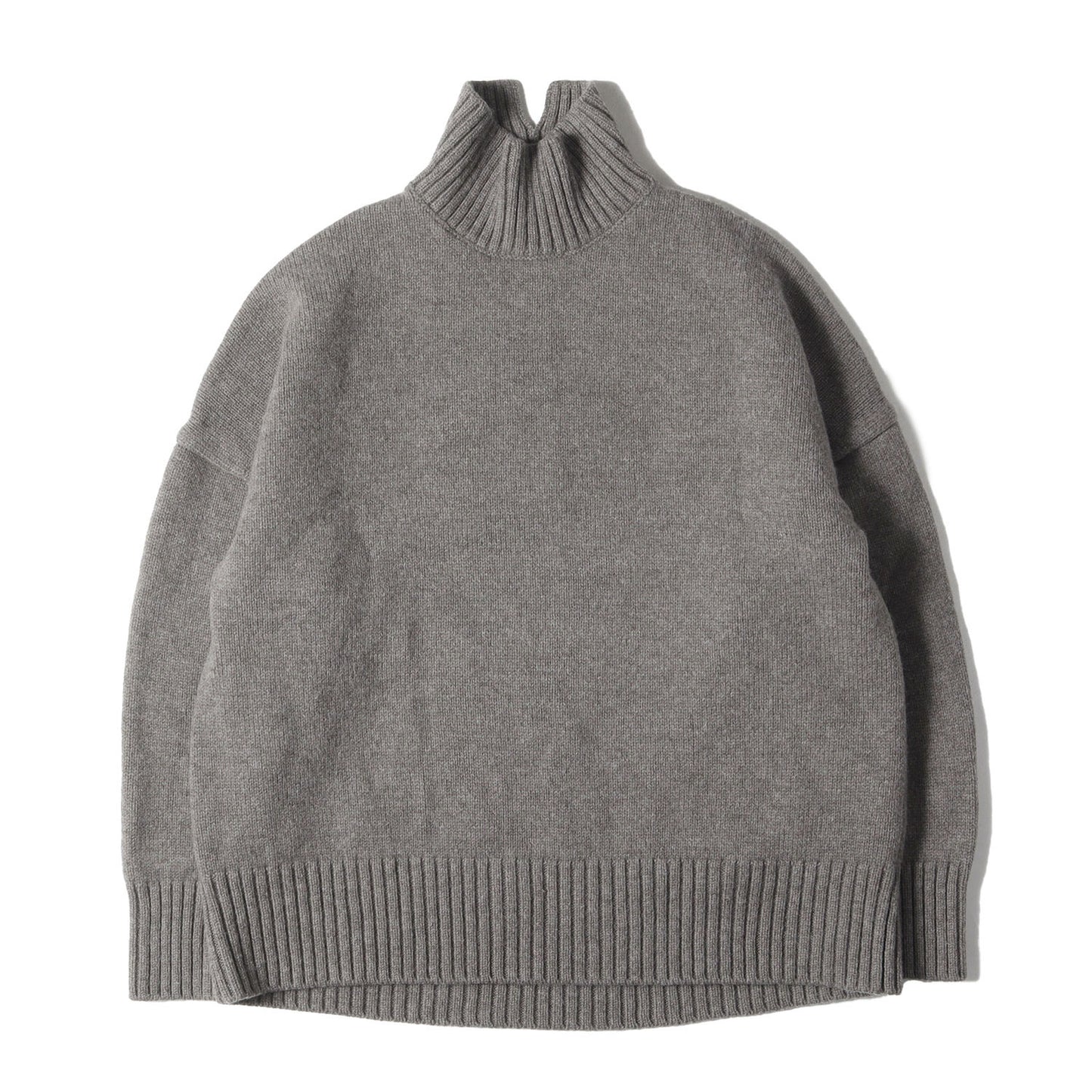 21AW オーバーサイズ ハイネック ニット (OVERSIZE HI NECK KNIT 21WKN305)