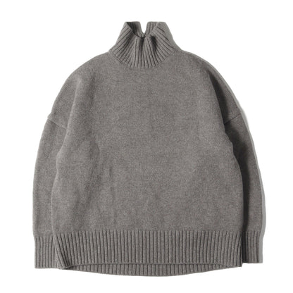 21AW オーバーサイズ ハイネック ニット (OVERSIZE HI NECK KNIT 21WKN305)