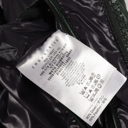 フード付き シャイニー ナイロン ダウン ジャケット (MAYA)