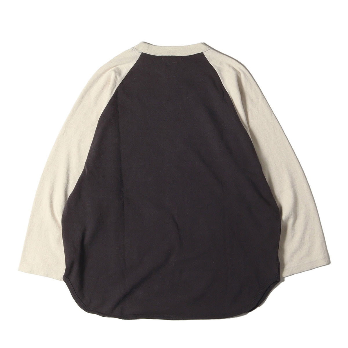 23SS ネップ コットンシルク ラグラン カットソー (C/Silk Nep Baseball Raglan Tee BHS23S029)
