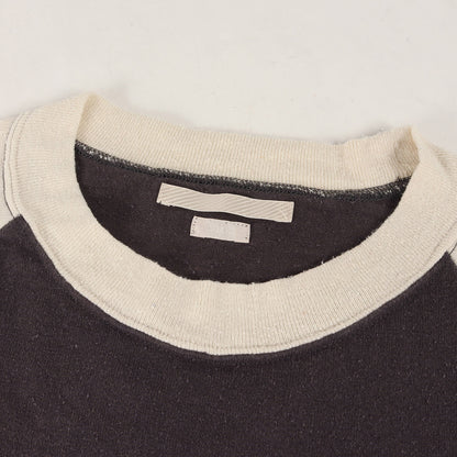23SS ネップ コットンシルク ラグラン カットソー (C/Silk Nep Baseball Raglan Tee BHS23S029)