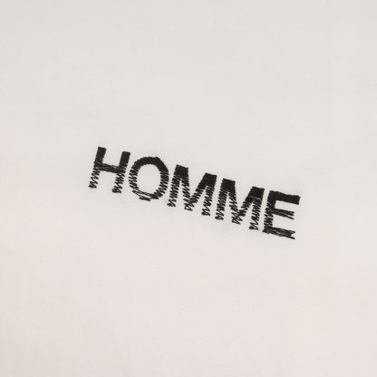 21SS HOMME ロゴ 刺繍 オックスフォード ドレス シャツ (HG-B018)