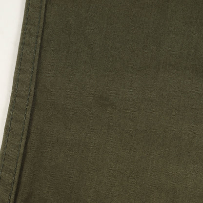 製品染め コットン/ナイロン キャンバス 2タック パンツ (WC-P912)