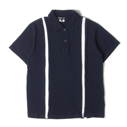 ショルダーフロント 切替 鹿の子 ポロシャツ (DI-T011) / AD2021