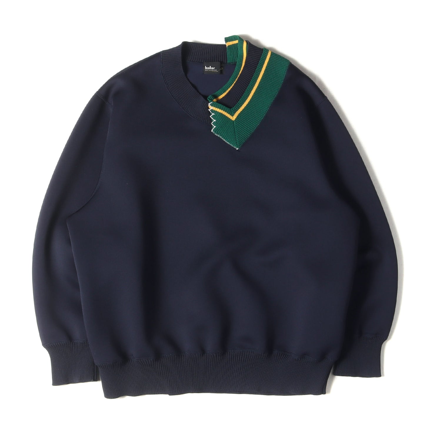 kolor (カラー) 22AW ドッキング ポンチ スウェット (PEダンボール 