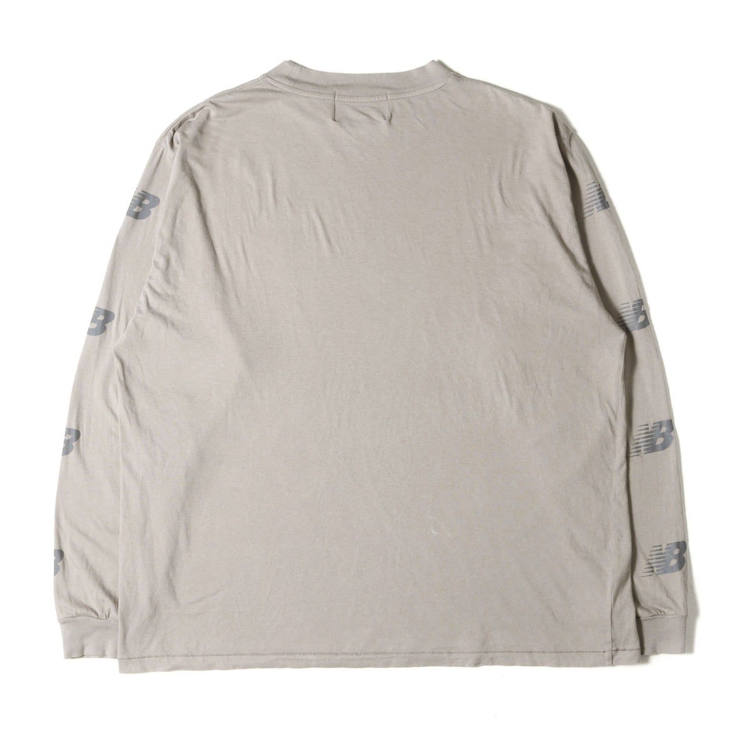 23SS × TOKYO DESIGN STUDIO NEW BALANCE ロゴ ロングスリーブ Tシャツ (NB Archive Remastered by AURALEE × TDS LS Tee Vintage Graphic AMT35042)