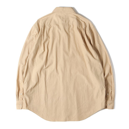 24SS フィンクスコットン ツイル リラックスフィット ドレス シャツ (WASHED FINX TWILL SHIRT A24SS01TN)