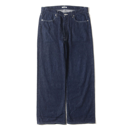 23SS ワイド セルビッジ デニム パンツ (SELVEDGE LIGHT DENIM PANTS A23SP02SD) / ジッパーフライ
