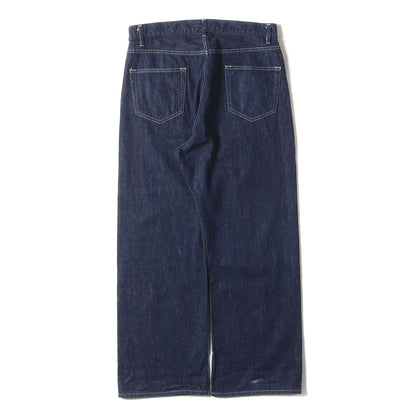 23SS ワイド セルビッジ デニム パンツ (SELVEDGE LIGHT DENIM PANTS A23SP02SD) / ジッパーフライ