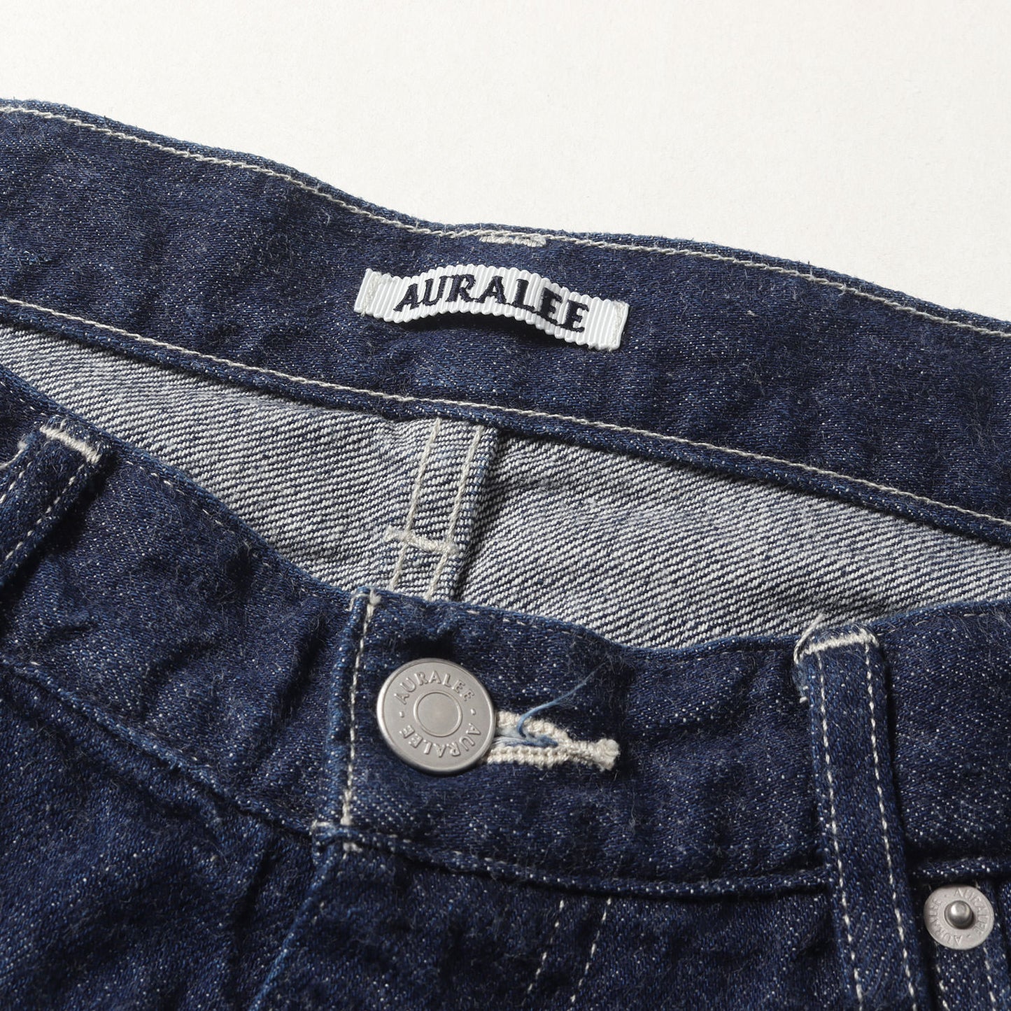 23SS ワイド セルビッジ デニム パンツ (SELVEDGE LIGHT DENIM PANTS A23SP02SD) / ジッパーフライ