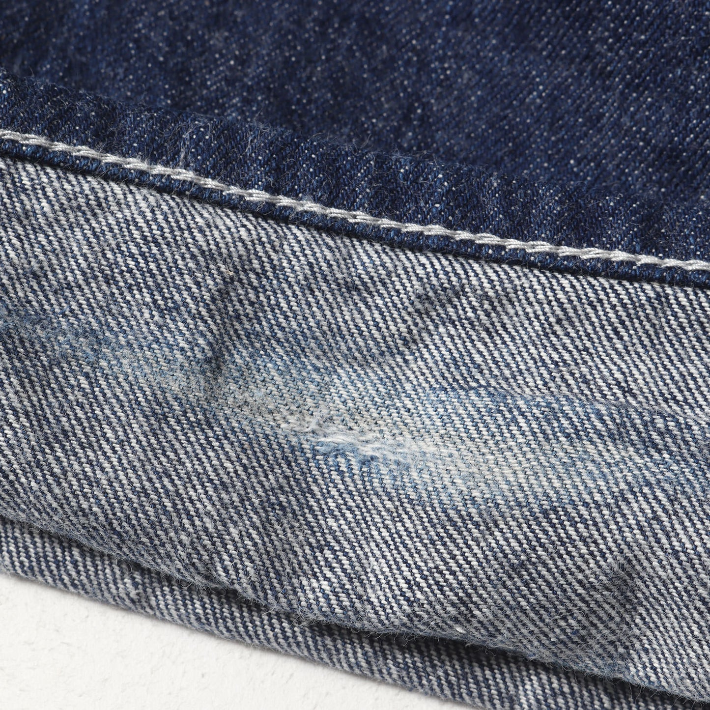 23SS ワイド セルビッジ デニム パンツ (SELVEDGE LIGHT DENIM PANTS A23SP02SD) / ジッパーフライ