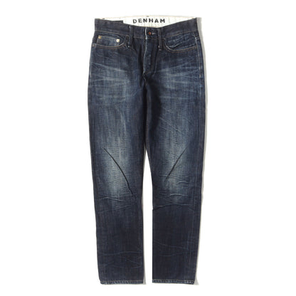 ヴィンテージ加工 スリム テーパード デニム パンツ (RAZOR SLIM FIT 01-16-08-11-014)