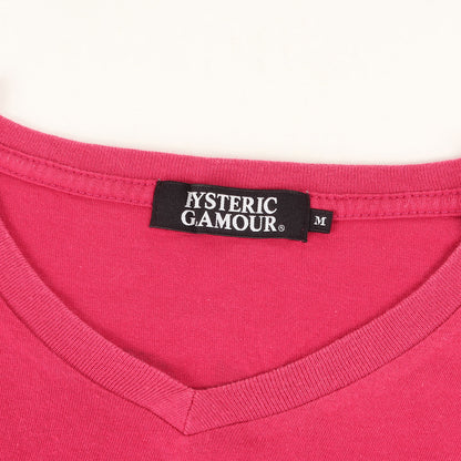 SKULL pt Vネック Tシャツ (0242CT08)