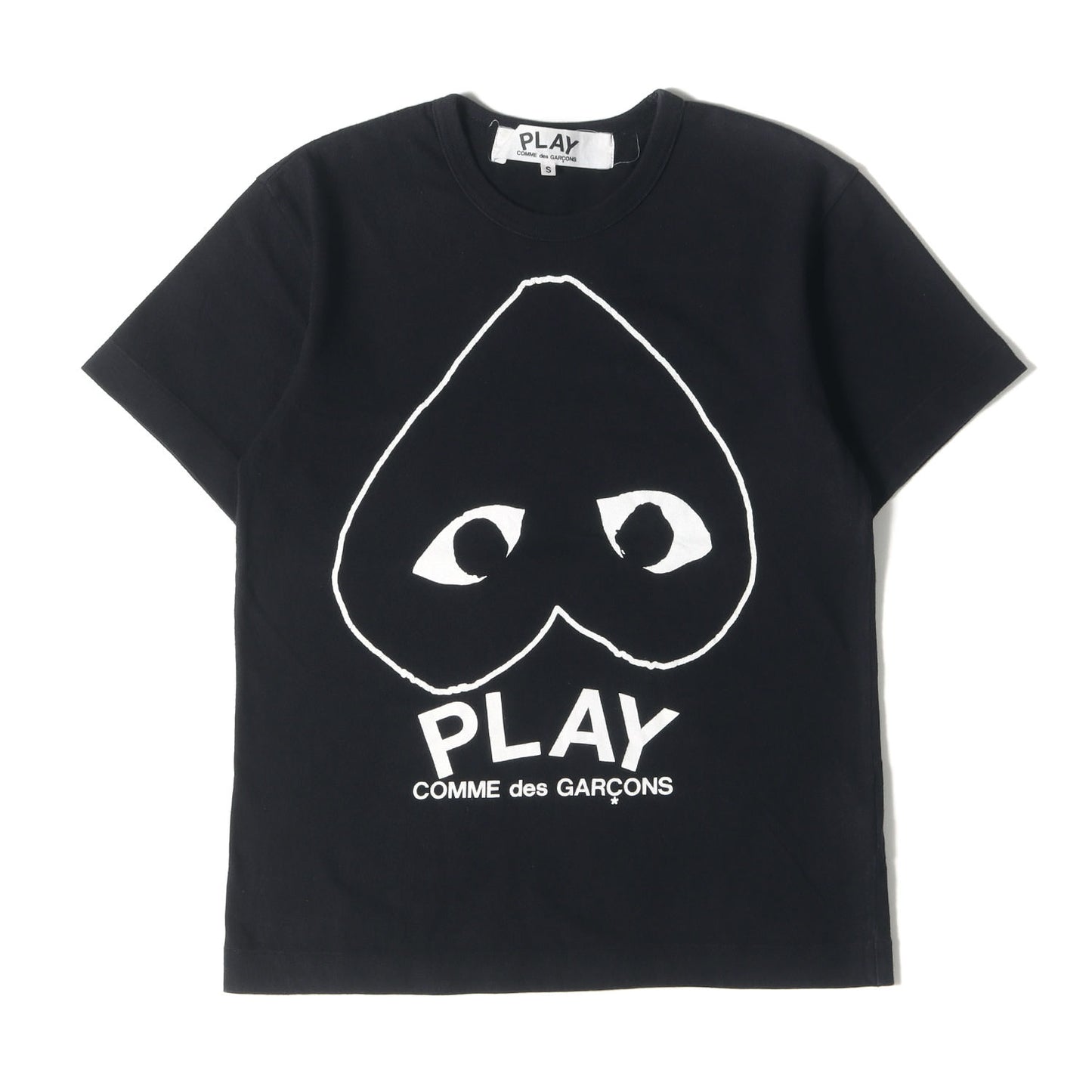 逆さハート ロゴ クルーネック Tシャツ (ZA-T114)