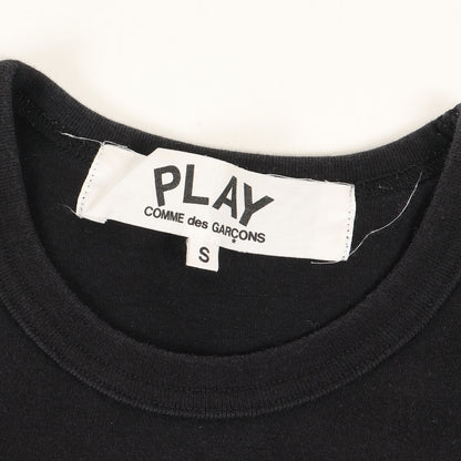 逆さハート ロゴ クルーネック Tシャツ (ZA-T114)