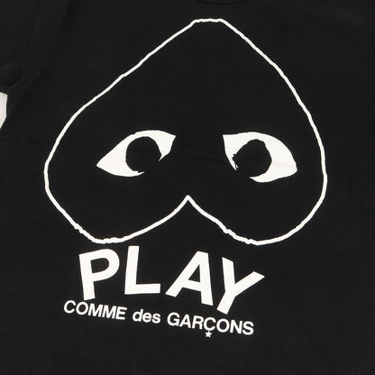 逆さハート ロゴ クルーネック Tシャツ (ZA-T114)