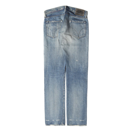 ヴィンテージ加工 シリコンパッチ ストレート デニム パンツ / THEE HISTERIC XXX