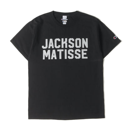 × Champion ブランドロゴ クルーネック Tシャツ