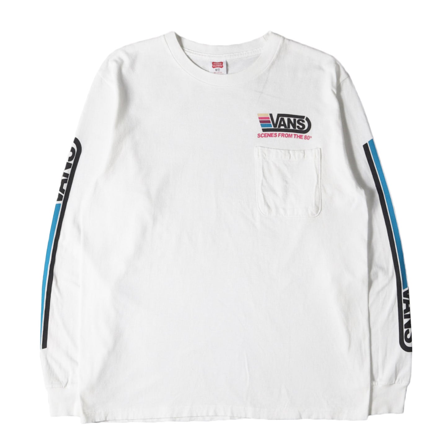 × VANS ロゴ ポケット ロングスリーブ Tシャツ