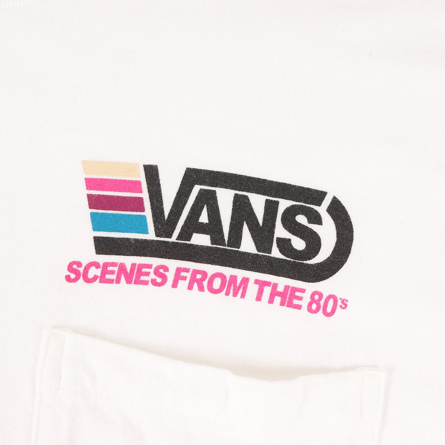 × VANS ロゴ ポケット ロングスリーブ Tシャツ