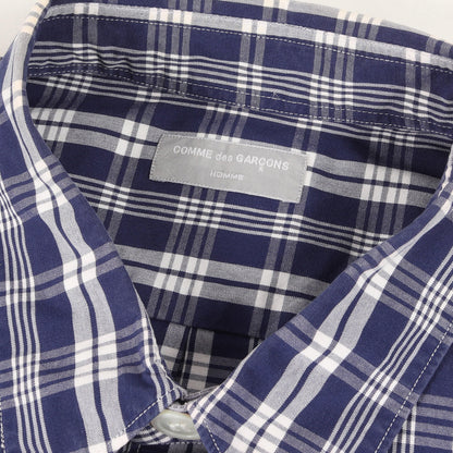98AW 田中オム チェック オーバサイズ シャツ (HB-040540)