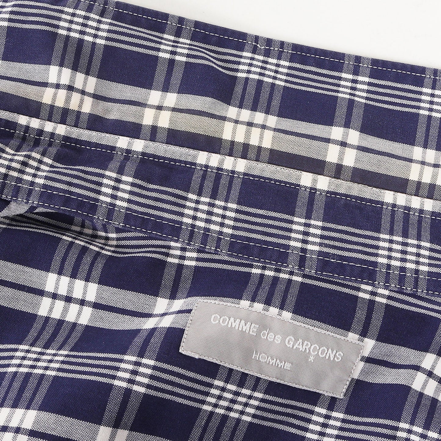 98AW 田中オム チェック オーバサイズ シャツ (HB-040540)