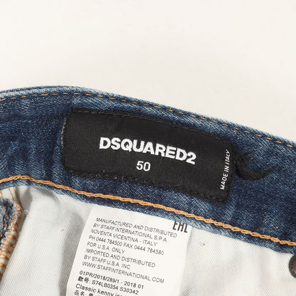 ダメージリペア加工 立体裁断 ストレッチ デニムパンツ (Classic kenny Jean S74LB0354 S30342)