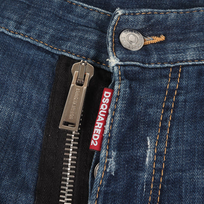 ダメージリペア加工 立体裁断 ストレッチ デニムパンツ (Classic kenny Jean S74LB0354 S30342)