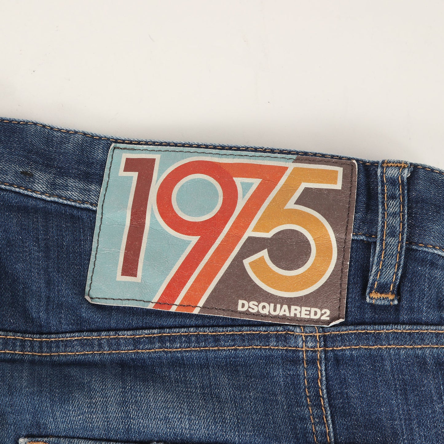 ダメージリペア加工 立体裁断 ストレッチ デニムパンツ (Tidy Biker Jeans S71LB0493 S30342)