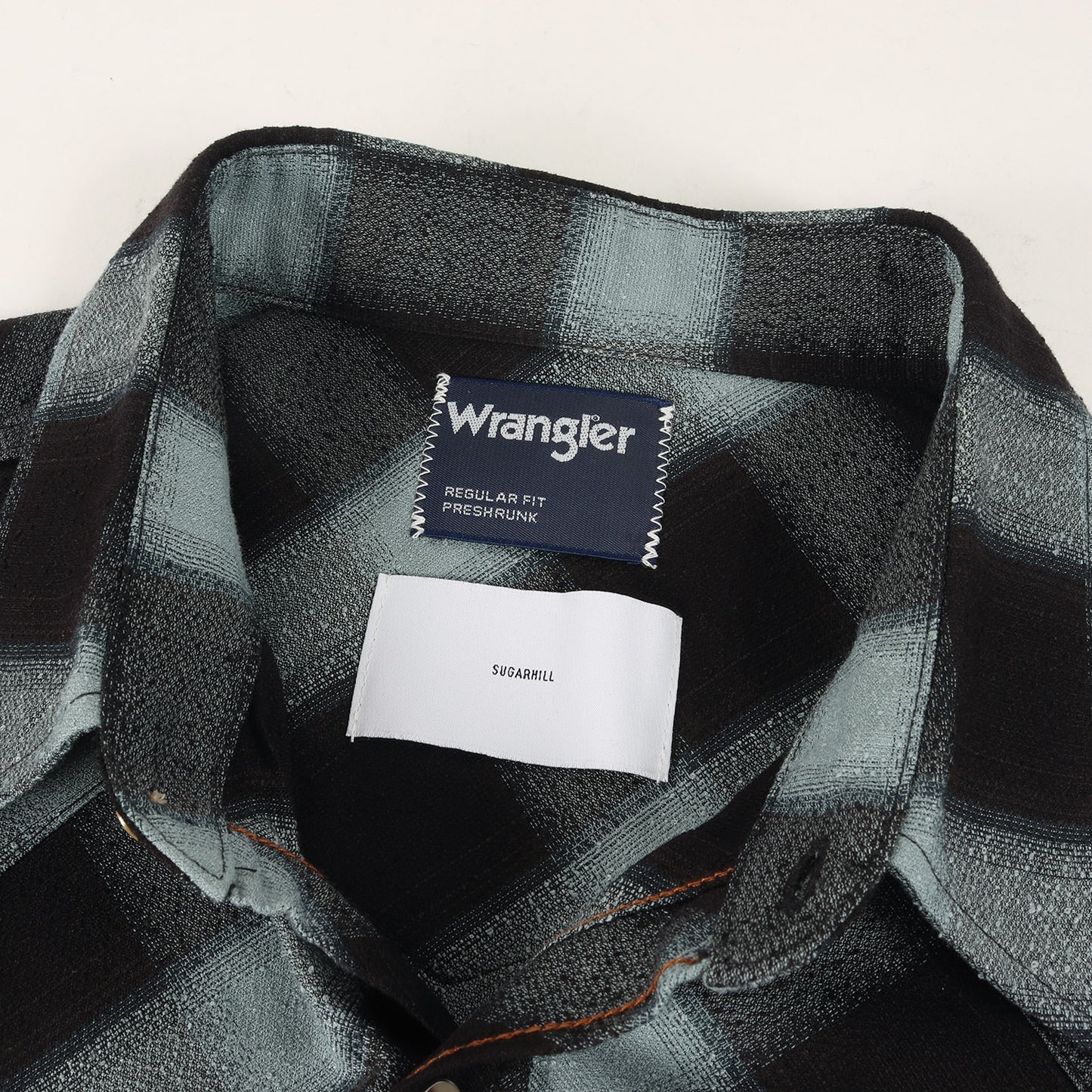 23SS × WRANGLER オンブレチェック ビッグ カウボーイ ウエスタン シャツ (BIG OMBRE COWBOY SHIRT WS9318)