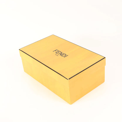 ボキャブラリー LOVE FENDI ボックスロゴ レザー スリッポン