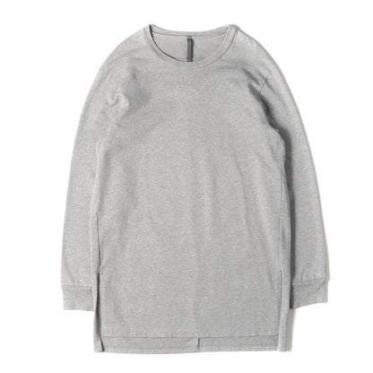 20/1 度詰天竺 クルーネック L/S (KJ61-028)