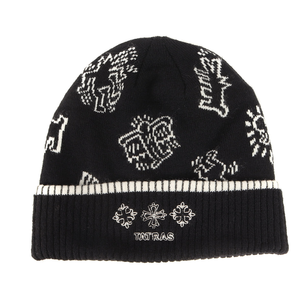 23AW × Keith Haring アイコン柄 ニット ビーニー