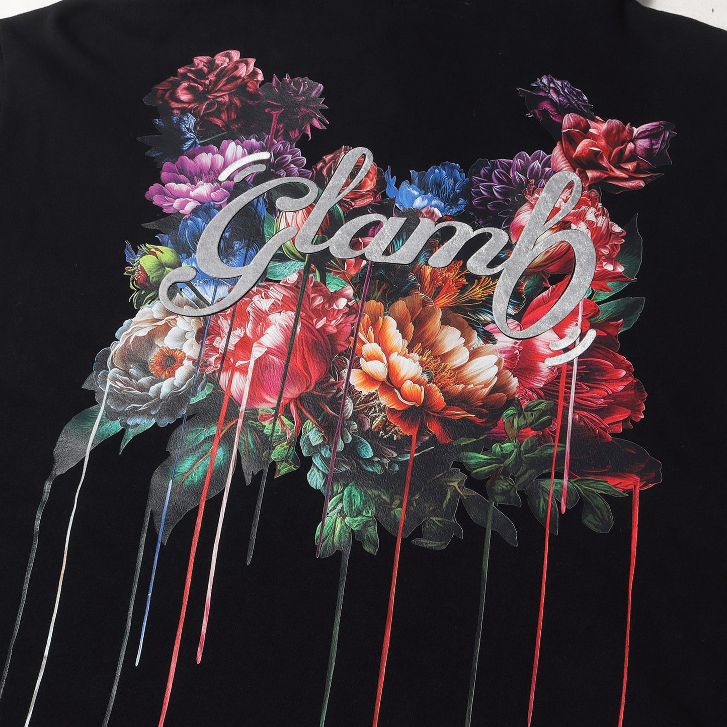 24AW グラフィック ロゴ スウェット パーカー (Melting Flower Hoodie GB0424 CS02)
