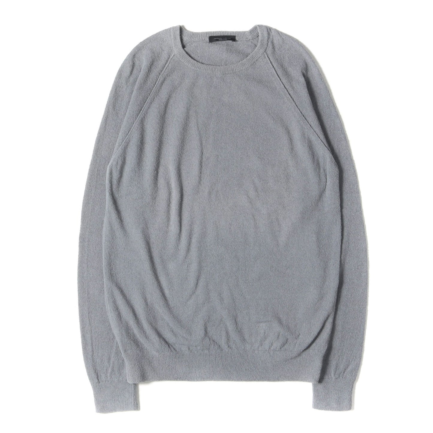 コットンフィブラ マイクロ パイル ロングスリーブ Tシャツ / MADE IN ITALY
