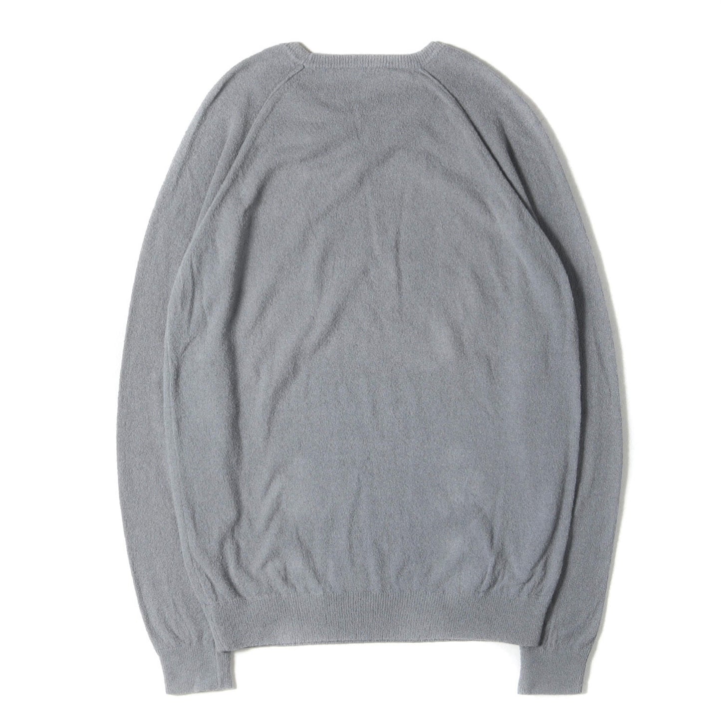 コットンフィブラ マイクロ パイル ロングスリーブ Tシャツ / MADE IN ITALY