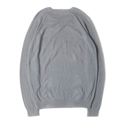 コットンフィブラ マイクロ パイル ロングスリーブ Tシャツ / MADE IN ITALY