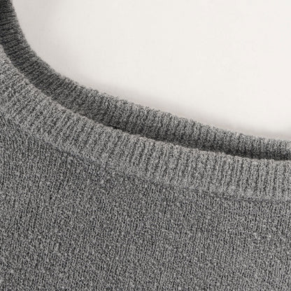 コットンフィブラ マイクロ パイル ロングスリーブ Tシャツ / MADE IN ITALY