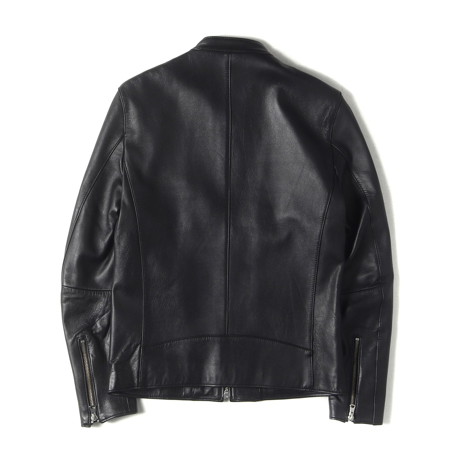 The Viridi-anne 羊革 ラムレザー シングルライダースジャケット The Viridi-anne 羊革 ラムレザー シングルライダースジャケット