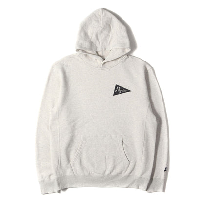 24SS フラッグ ロゴ スウェット パーカー (Zambia Hoodie 36-13-0173-375) / 裏毛