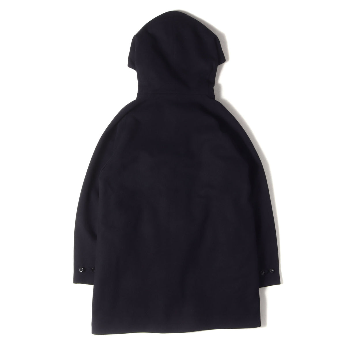 フーデッド カシミヤ混ウール コート (ORION COAT E-21167)